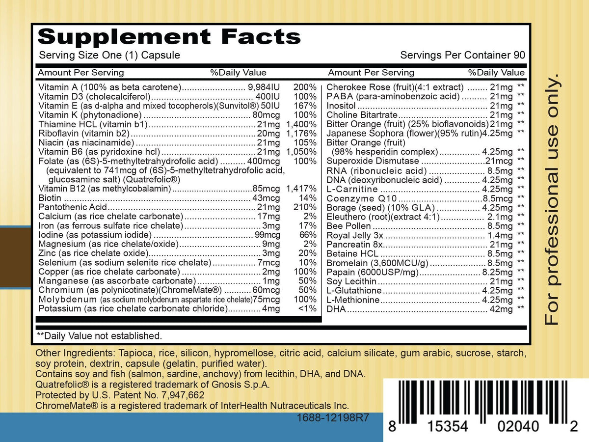 Priority One Vitamins Complete One Daily Multivitamin - 90 Capsules - image 3