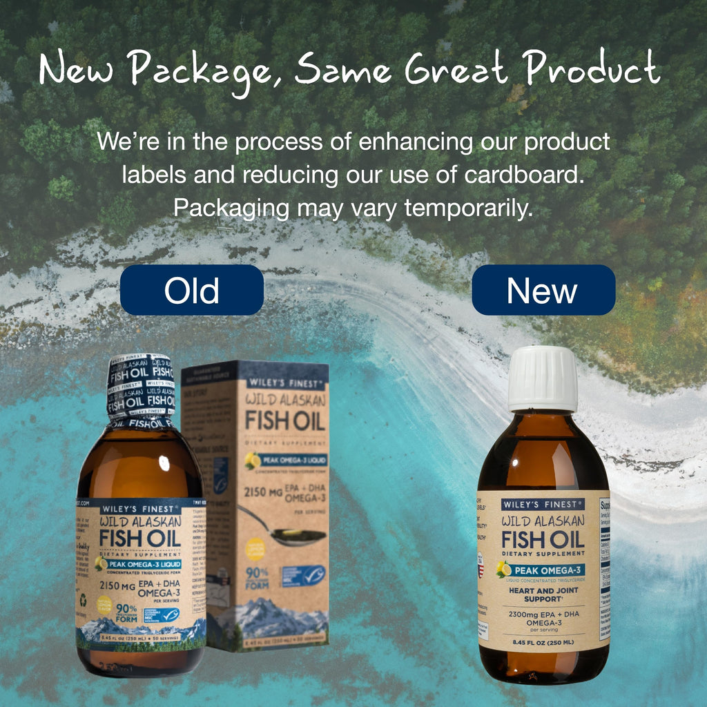 Wiley's Finest Wild Alaskan Fish Oil Peak Omega-3