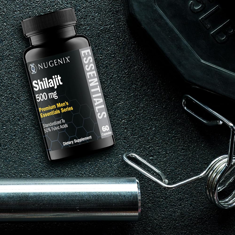 Nugenix Essentials Shilajit Capsules Supplement