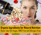 SuperDosing.com IBS Friendly, Organic Acacia Senegal Fiber Capsules.
