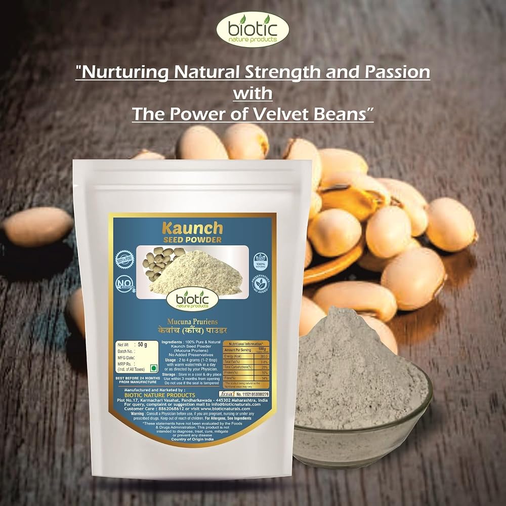 Biotic Safed Musli, Ashwagandha & Shatavari Powder - 300g - image 5