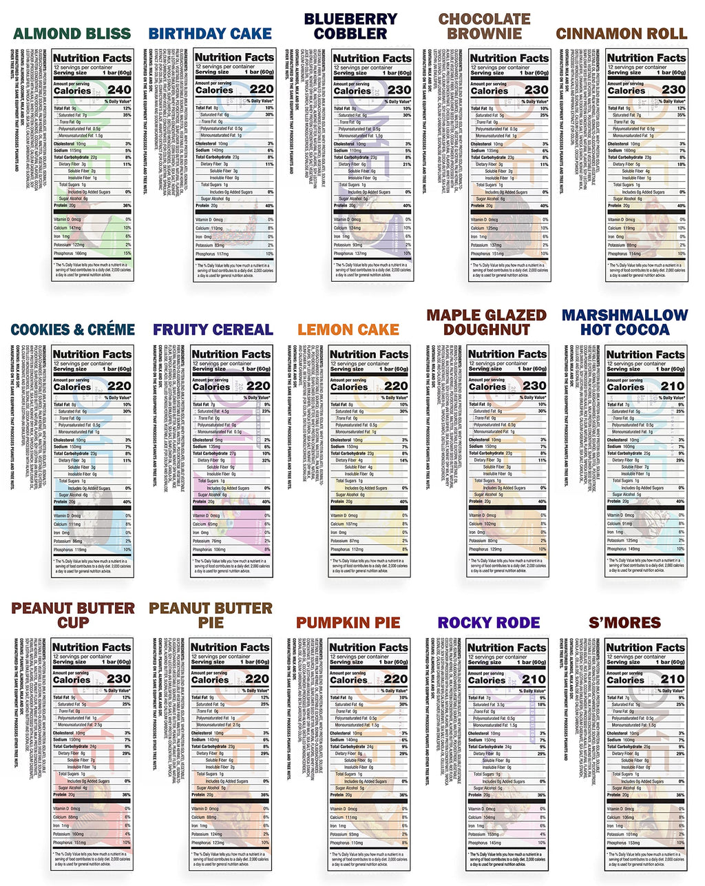 Niro One Bars Protein Variety Sampler - 12 Pack - image 3