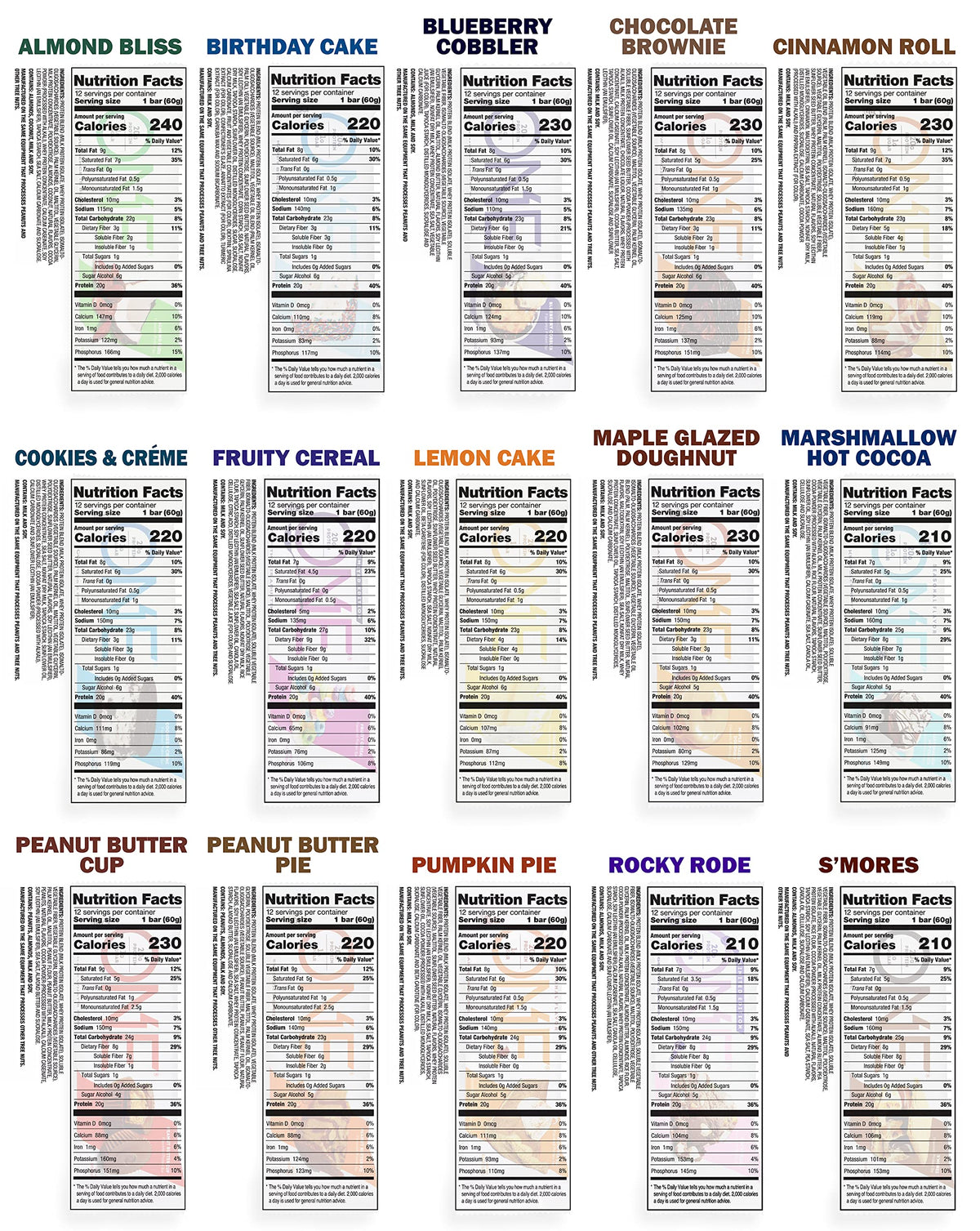 Niro One Bars Protein Variety Sampler - 12 Pack - image 3