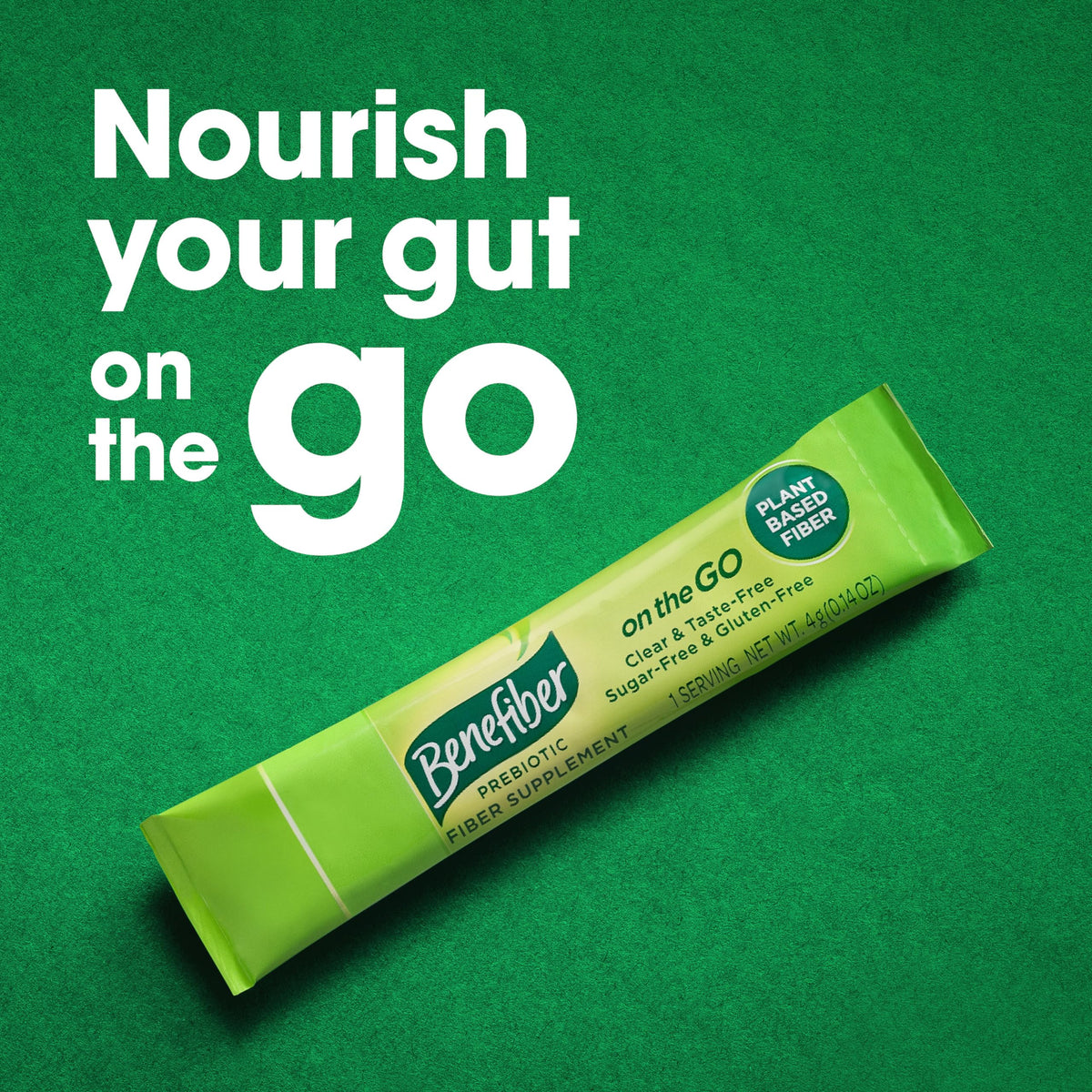 Benefiber On The Go Prebiotic Fiber Powder - 28 Sticks - image 2