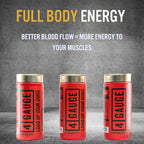4 Gauge Natural Preworkout Powder Nitric Oxide Booster - 30 Servings - image 6