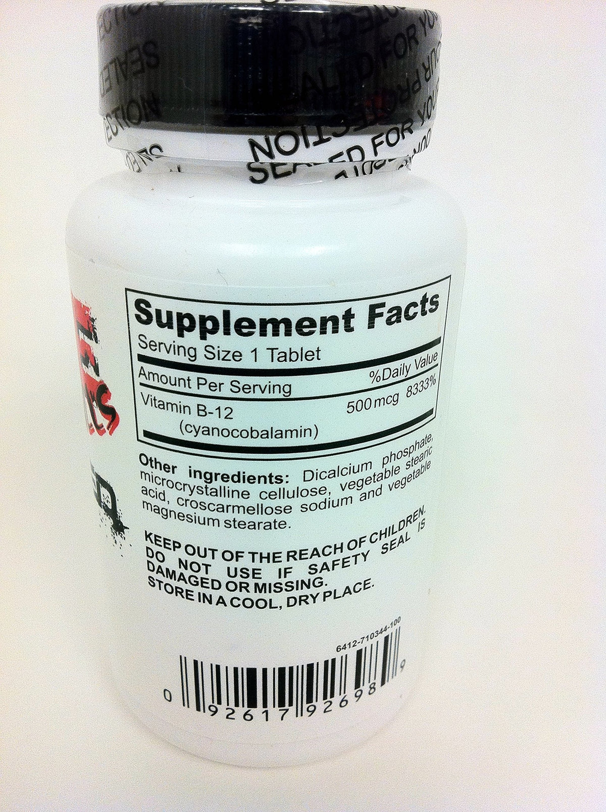 Non Nocere Labs Zombie Pills Vitamin B12 500 MCG - 100 Tablets - image 2