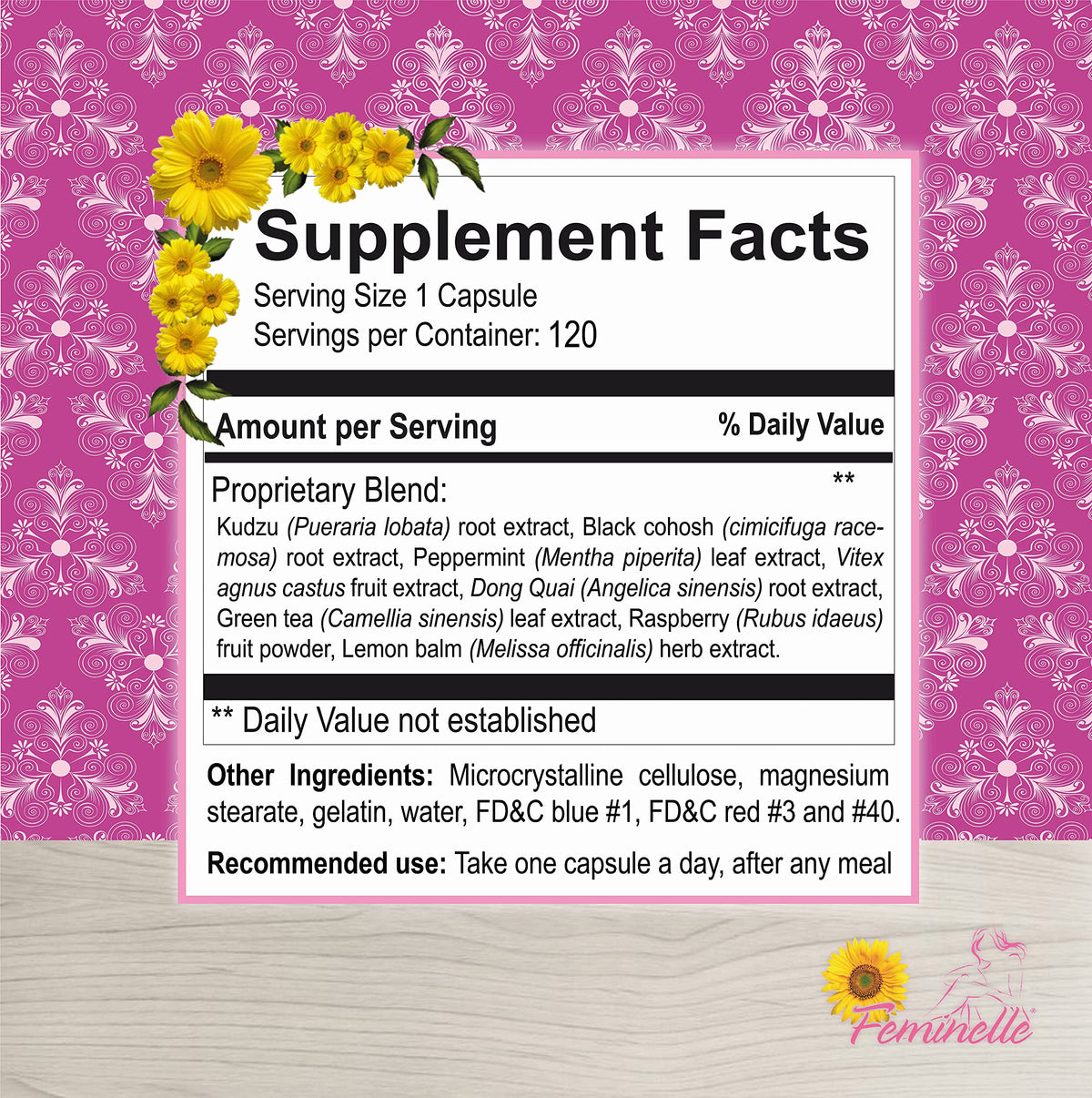 Feminelle Menopause Relief Fast Acting Capsules - 30 Capsules - image 4