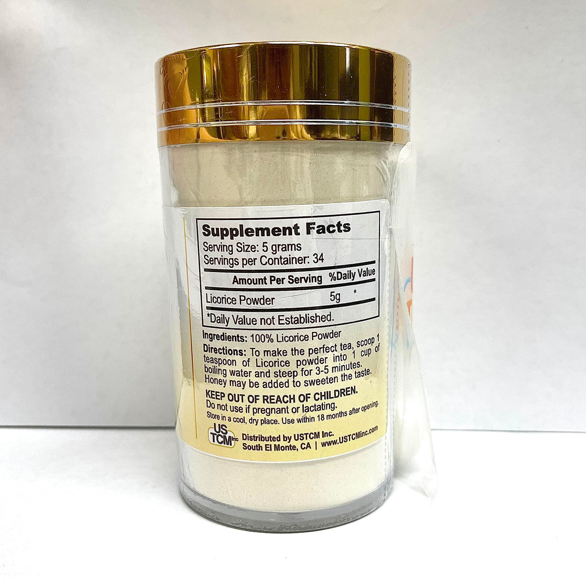 USTCM Licorice Powder Gan Cao 120 Mesh - 6 oz - image 2