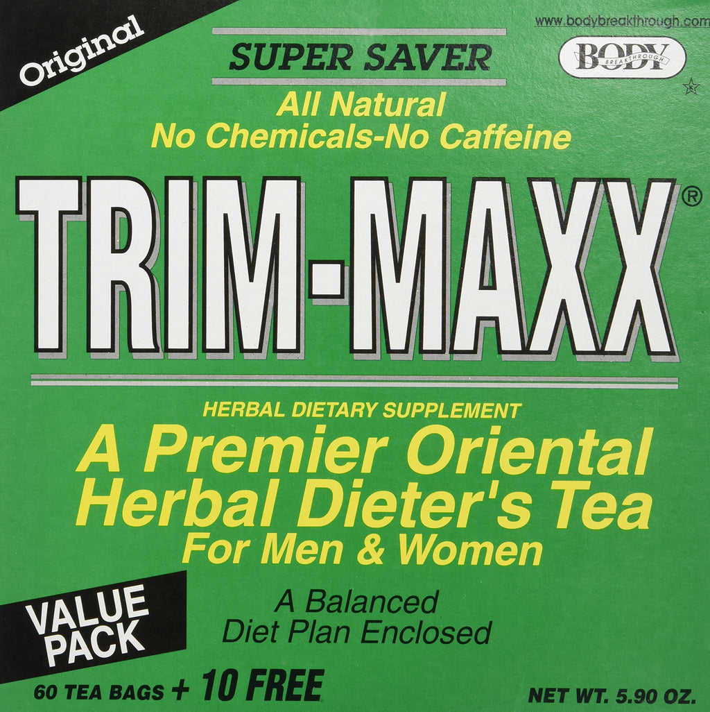 Body Brkthrough Trim-Maxx Original Herbal Tea - 70 Tea Bags
