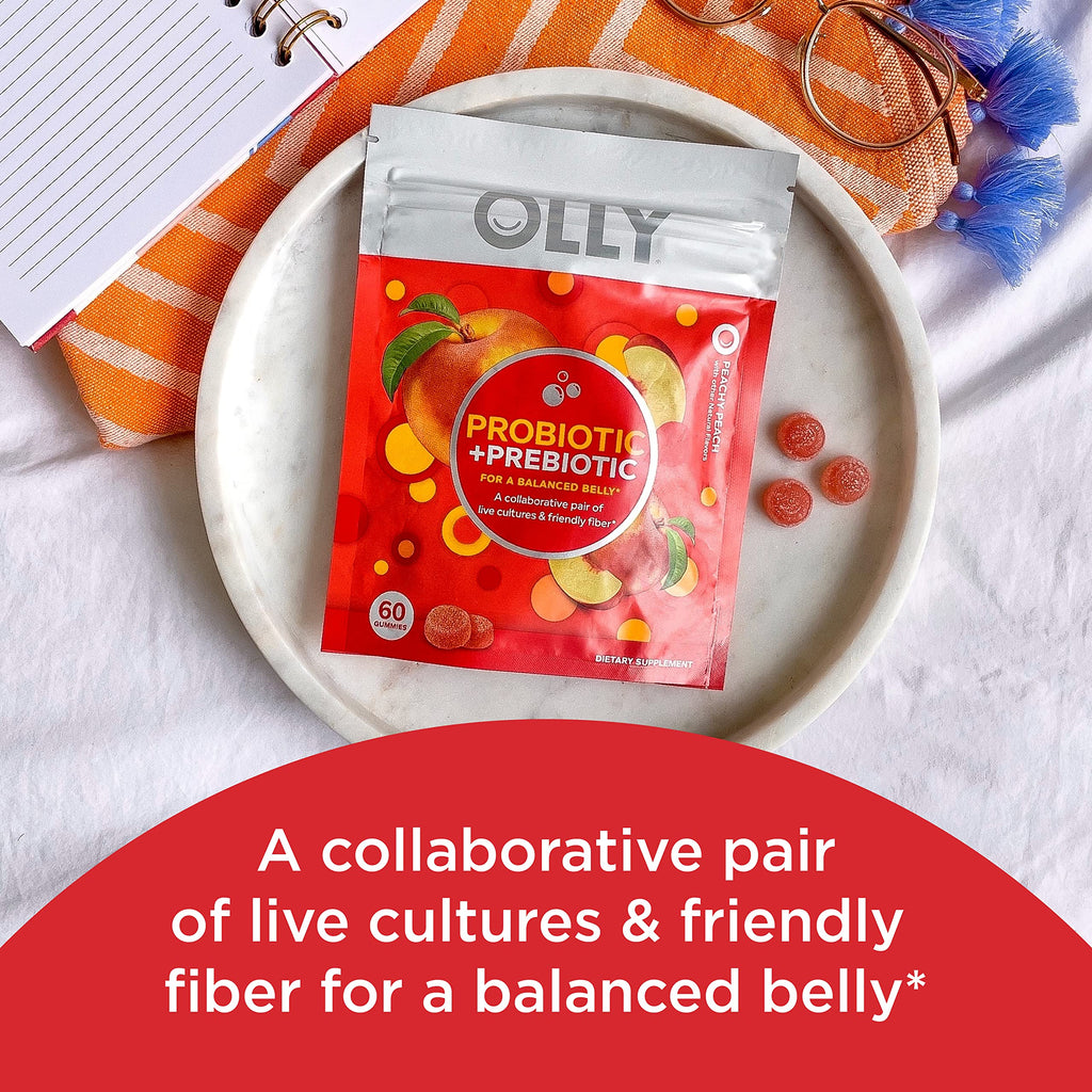 OLLY Probiotic + Prebiotic Gummy Digestive Support - 60 Gummies - image 2
