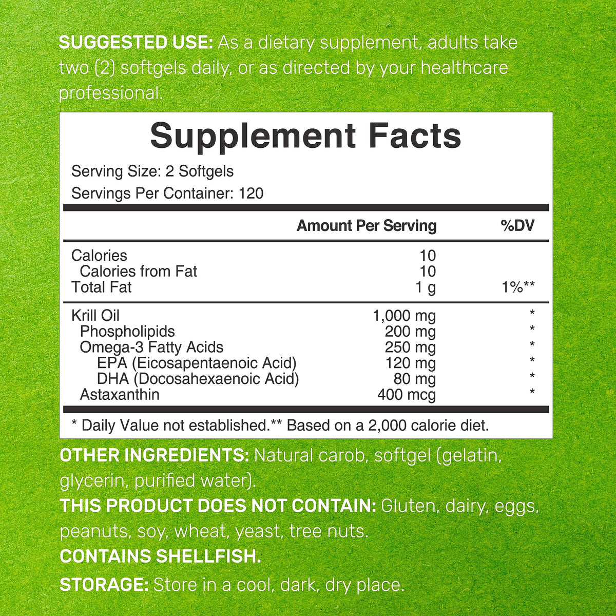 DEAL SUPPLEMENT DS Krill Oil Parent